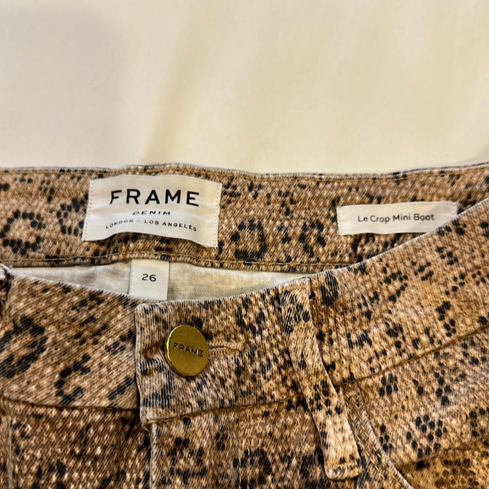 Frame Le Crop Mini Bootcut Pants - Picture 4 of 4